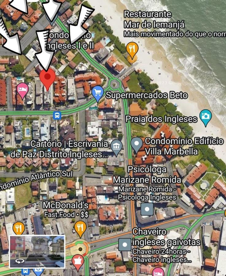 Apartamento 50Mts Praia Dos Ingleses Leilighet Florianópolis Eksteriør bilde